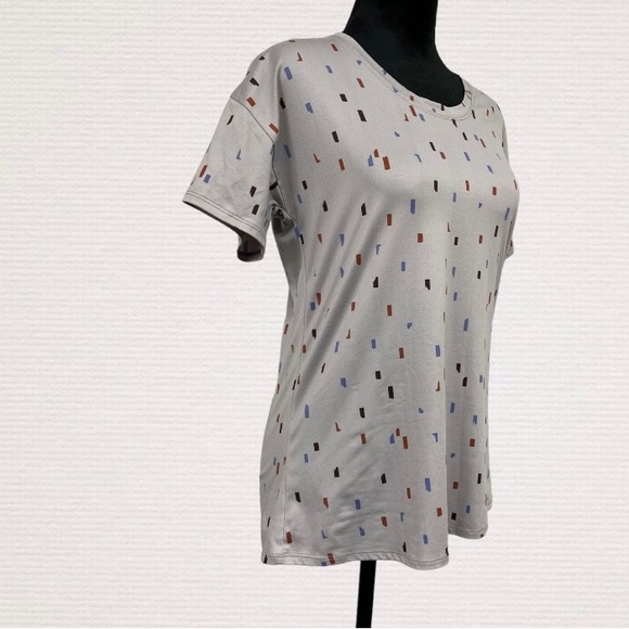 REI Co-Op Sahara Shirt Top Size Small Performance
Confetti Print Shirt Gray. - Picture 5 of 7
